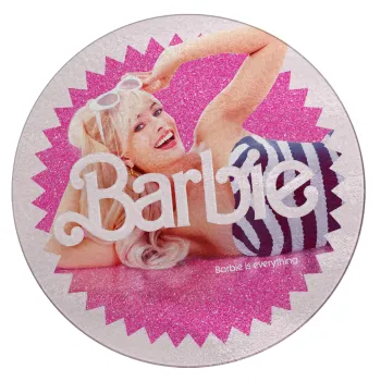 Barbie is everything, Επιφάνεια κοπής γυάλινη στρογγυλή (30cm)