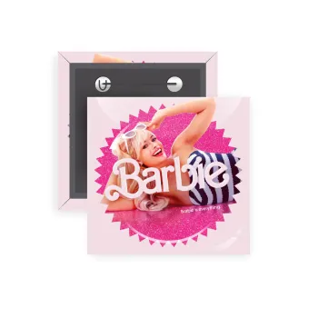 Barbie is everything, Κονκάρδα παραμάνα τετράγωνη 5x5cm