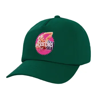 Barbie is everything, Twill Καπέλο παιδικό Bottle Green (100% ΒΑΜΒΑΚΕΡΟ, ΠΑΙΔΙΚΟ, UNISEX)