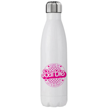 Come On Barbie Lets Go Party , Stainless steel, double-walled, 750ml