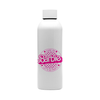 Come On Barbie Lets Go Party , Μεταλλικό παγούρι νερού, 304 Stainless Steel 800ml