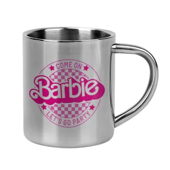 Come On Barbie Lets Go Party , Mug Stainless steel double wall 300ml