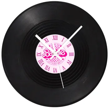 Come On Barbie Lets Go Party , Ρολόι τοίχου Βινύλιο (30cm)