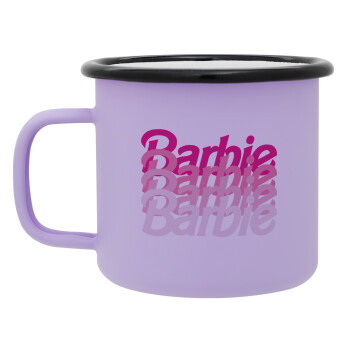 Barbie repeat, Κούπα Μεταλλική εμαγιέ ΜΑΤ Light Pastel Purple 360ml