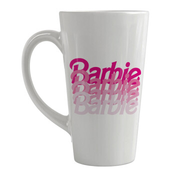 Barbie repeat, Κούπα κωνική Latte Μεγάλη, κεραμική, 450ml