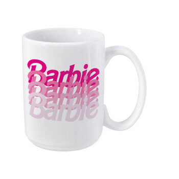 Barbie repeat, Κούπα Mega, κεραμική, 450ml