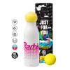 Tennis ball Metal mug thermos White, double wall, 550ml