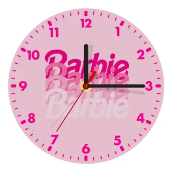 Barbie repeat, Ρολόι τοίχου ξύλινο (20cm)