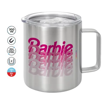 Barbie repeat, Mug Stainless steel double wall 300ml