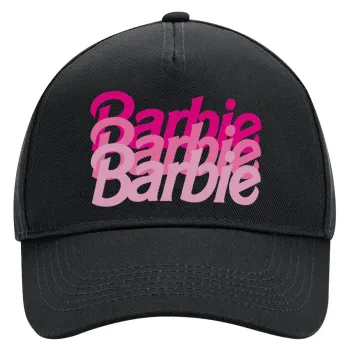 Barbie repeat, Adult Ultimate Hat BLACK, (100% COTTON DRILL, ADULT, UNISEX, ONE SIZE)