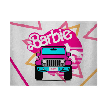 Barbie car, Επιφάνεια κοπής γυάλινη (38x28cm)