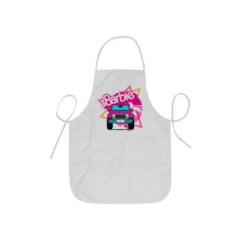 Barbie car, Ποδιά Σεφ ολόσωμη κοντή  Παιδική (44x62cm)