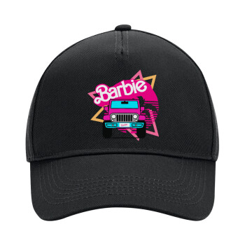 Barbie car, Adult Ultimate Hat BLACK, (100% COTTON DRILL, ADULT, UNISEX, ONE SIZE)