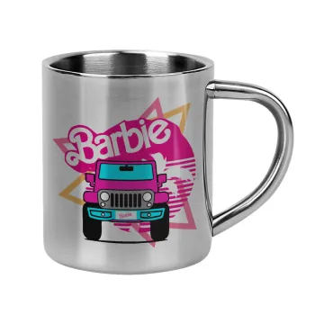 Barbie car, Mug Stainless steel double wall 300ml