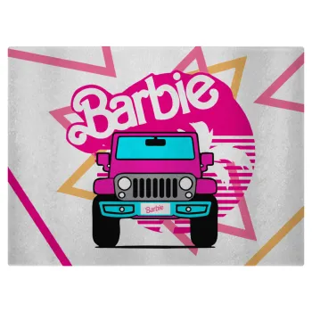 Barbie car, Επιφάνεια κοπής γυάλινη (38x28cm)