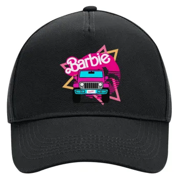 Barbie car, Adult Ultimate Hat BLACK, (100% COTTON DRILL, ADULT, UNISEX, ONE SIZE)
