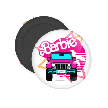 Barbie car, Μαγνητάκι ψυγείου στρογγυλό διάστασης 5cm