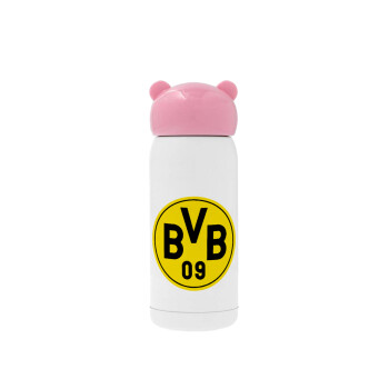BVB Dortmund, Ροζ ανοξείδωτο παγούρι θερμό (Stainless steel), 320ml