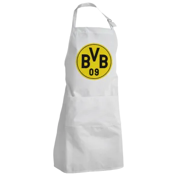 BVB Μπορούσια Ντόρτμουντ , Ποδιά Σεφ Ολόσωμη Ενήλικων (με ρυθμιστικά και 2 τσέπες)