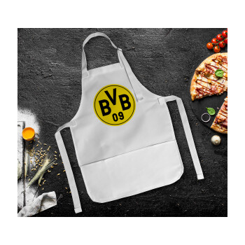 BVB Dortmund, Ποδιά Σεφ Ολόσωμη Παιδική (με ρυθμιστικά και 2 τσέπες)