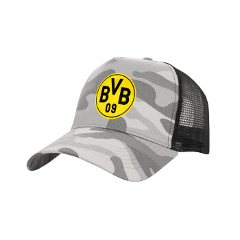 BVB Dortmund, Καπέλο Structured Trucker, (παραλλαγή) Army Camo