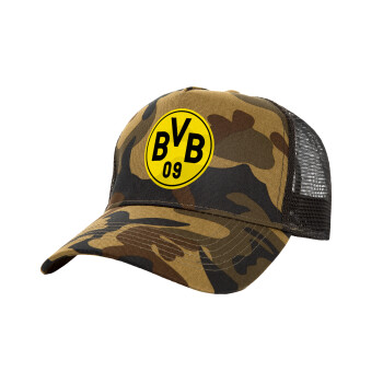 BVB Μπορούσια Ντόρτμουντ , Καπέλο Structured Trucker, (παραλλαγή) Army