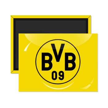 BVB Dortmund, Ορθογώνιο μαγνητάκι ψυγείου διάστασης 9x6cm