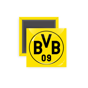 BVB Dortmund, Μαγνητάκι ψυγείου τετράγωνο διάστασης 5x5cm