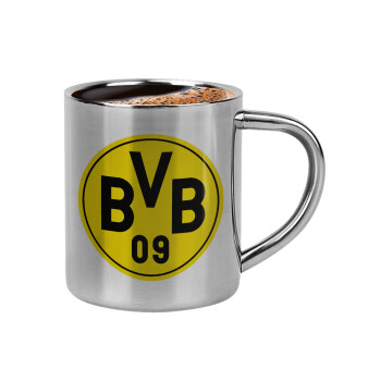 BVB Dortmund, Double-wall metal cup for espresso (220ml)