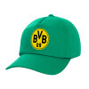 Καπέλο Ενηλίκων Baseball, 100% Βαμβακερό, Low profile, Πράσινο (ΒΑΜΒΑΚΕΡΟ, ΕΝΗΛΙΚΩΝ, UNISEX, ONE SIZE)
