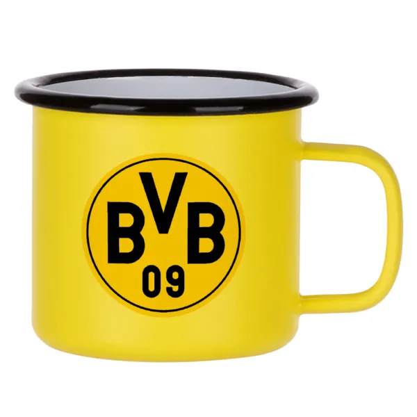 BVB Μπορούσια Ντόρτμουντ — Κούπα Μεταλλική εμαγιέ ΜΑΤ Κίτρινη 360ml