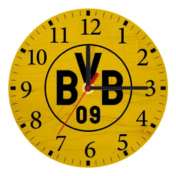 BVB Dortmund, Ρολόι τοίχου ξύλινο plywood (20cm)