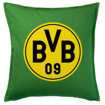 BVB Dortmund, Sofa cushion Green 50x50cm includes filling