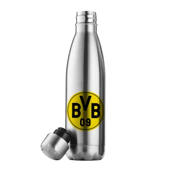 BVB Dortmund, Inox (Stainless steel) double-walled metal mug, 500ml