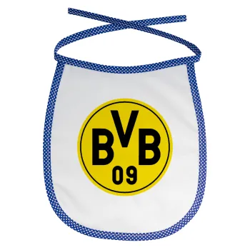 BVB Μπορούσια Ντόρτμουντ , Σαλιάρα μωρού αλέκιαστη με κορδόνι Μπλε