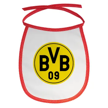 BVB Μπορούσια Ντόρτμουντ , Σαλιάρα μωρού αλέκιαστη με κορδόνι Κόκκινη