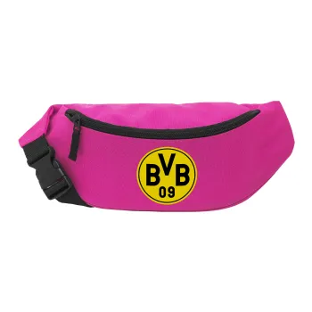 BVB Dortmund, Unisex waist bag (banana) in PINK color with 2 pockets