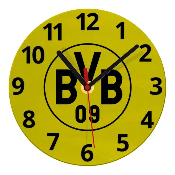 BVB Dortmund, Ρολόι τοίχου γυάλινο (20cm)