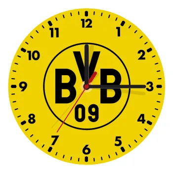 BVB Μπορούσια Ντόρτμουντ , Ρολόι τοίχου ξύλινο (20cm)