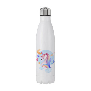 Cute unicorn, Stainless steel, double-walled, 750ml