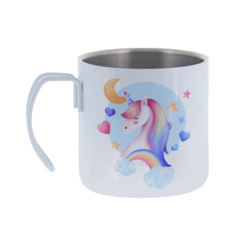 Cute unicorn, Mug Stainless steel double wall 400ml