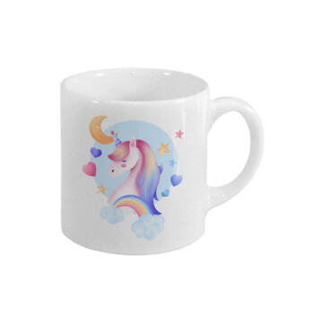 Cute unicorn, Κουπάκι κεραμικό, για espresso 150ml