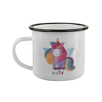 Μονόκερος, Κούπα εμαγιέ με μαύρο χείλος 360ml