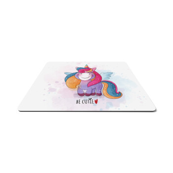 Pink unicorn, Mousepad rect 27x19cm