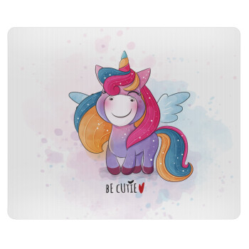 Pink unicorn, Mousepad rect 23x19cm