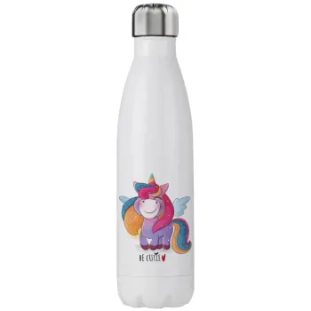 Pink unicorn, Stainless steel, double-walled, 750ml
