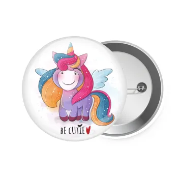 Pink unicorn, Κονκάρδα παραμάνα 7.5cm