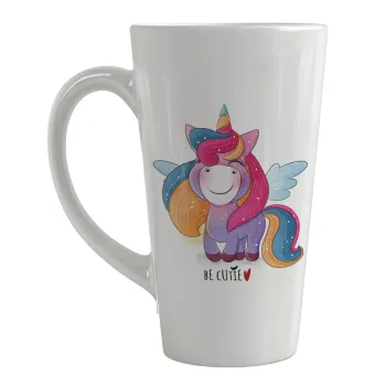 Μονόκερος, Κούπα κωνική Latte Μεγάλη, κεραμική, 450ml