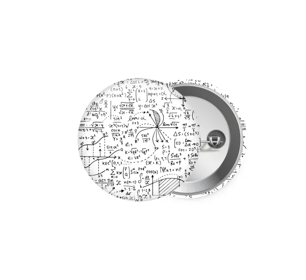 I LOVE MATHS (μαθηματικά) — (5cm)