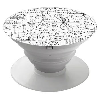 I LOVE MATHS (μαθηματικά), Phone Holders Stand  Λευκό Βάση Στήριξης Κινητού στο Χέρι